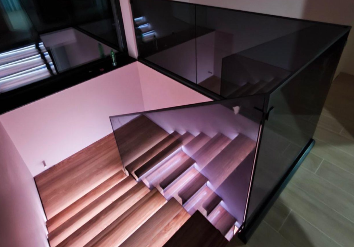 Balustrade din sticlă